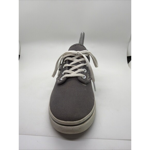 Vans Womens Off The Wall Skate Shoes Gray 721356 Low Top Canvas Lace Up 7 - Picture 3 of 12